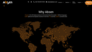 Absen: Trusted LED Display Screen & LED Wall Solution Provider - led screen supplier