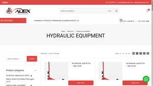 Hydraulic Equipment Supplier - Adex International - hydraulic equipment supplier
