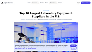 Top 10 Largest Laboratory Equipment Suppliers in the U.S. - laboratory equipment supplier