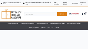 Home [www.autodoorandhardware.com] - industrial door supplier
