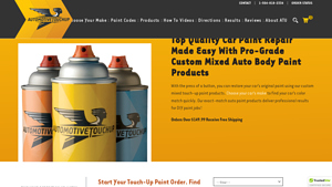 Exact Match Car Paint Made Easy | AutomotiveTouchup - automotive paint supplier