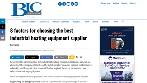 8 factors for choosing the best industrial heating equipment supplier - heating equipment supplier