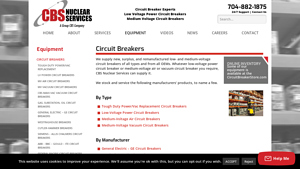 Circuit Breaker Sales: All Types & All Manufacturers - CBS Nuclear Services - circuit breaker supplier