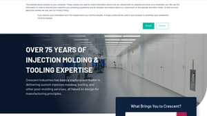 USA Plastic Injection Molder | Crescent Industries - injection molding supplier