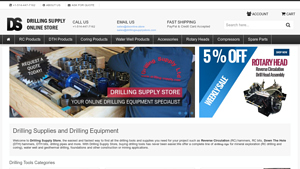 Drilling Supply Store - RC, DTH hammers, bits, rods and drilling tools - drilling equipment supplier