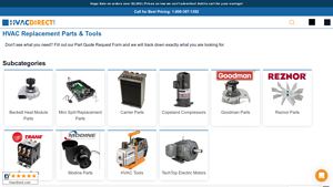 HVAC Replacement Parts & Tools - HVACDirect.com - furnace parts supplier