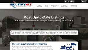 IndustryNet® - Machinery, Parts, Supplies, Services - Industrial ... - industrial supplier