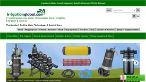 Online Irrigation & water control equipment store - irrigation supplier