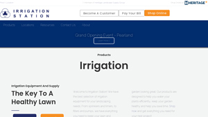 Lawn Irrigation Equipment & Supplies | Irrigation Station - irrigation supplier