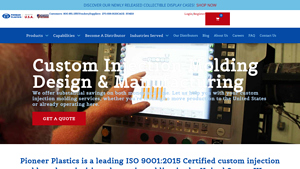 Custom Injection Molding - Pioneer Plastics - injection molding supplier