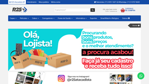 R25 Atacadista - Distribuidora de acessórios para celular/smartphone ... - best cell phone parts supplier