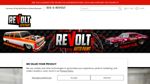 Revolt Auto Paint - Premium OEM and Custom Auto Paint Supplies ... - automotive paint supplier