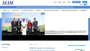 Society of Indian Automobile Manufacturers - automotive safety supplier