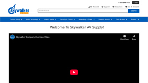 Skywalker AV Supply | We Manufacture We Distribute We Supply - Skywalker - av supplier