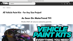 TSS Car Paint Kits - Professional and DIY - The Spray Source - automotive paint supplier