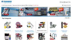 Travers Tool Co - Metalworking Tools and Industrial Supplies - machine supplier