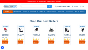 The Largest Wheelchair and Mobility Scooter Store Online | 1800Wheelchair - wheelchair supplier
