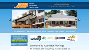 Absolute Awnings - Outdoor Awnings & Canopies - USA Made - awning supplier