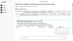 Bulk Glitter Suppliers: Top Manufacturers & Selection Guide - bulk glitter supplier