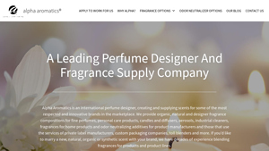 A Leading Perfume Designer And Supplier | Alpha Aromatics - fragrances supplier