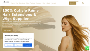 Top Remy Hair Extension Manufacturer| Alpha - Salons Choice - hair supplier
