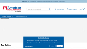 American Hotel Site | Hotel Supplies From the #1 Hospitality Supplier - hotel amenities supplier