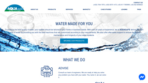 Aquasafe Water Treatment Systems - water filter supplier