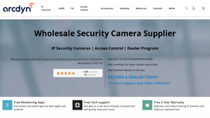 Security Camera Supplier, Video Surveillance Systems Supplier | Arcdyn - security camera supplier