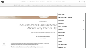 45 Best Online Furniture Stores for Every Interior Style (2025 ... - best furniture supplier