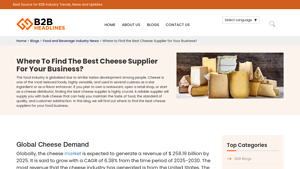 Where To Find The Best Cheese Supplier For Your Business? - cheese supplier
