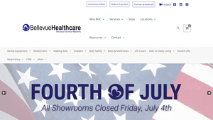 Welcome - Bellevue Healthcare - wheelchair supplier