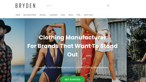 Clothing Manufacturer - Bryden Apparel - clothes supplier