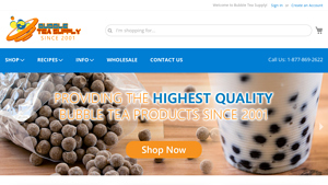Bubble Tea Supply - Boba, Tea, Tapioca, Pearl Tea and Bubble Tea ... - boba supplier