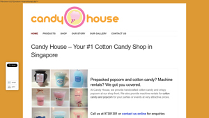 No. 1 Supplier for Popcorn and Candy Floss in Singapore | Candy House - candy supplier