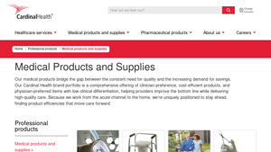 Medical Products & Supplies | Cardinal Health - medical kit suppliers