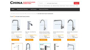 China cold water basin faucet Manufacturers , Wholesale cold water ... - cold water faucet supplier china