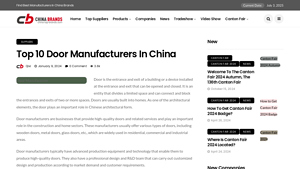 Top 10 Door Manufacturers In China - interior door supplier china