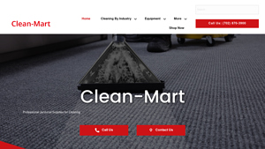 Welcome - Clean-Mart - custodial supplier