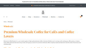 Wholesale | Coffee Roasters Collective - wholesale coffee suppliers