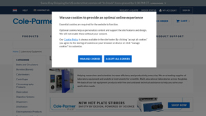 Laboratory Equipment & Instruments- Cole-Parmer - scientific equipment supplier