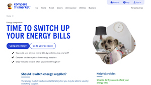 Energy Comparison | Gas & Electricity | Compare the Market - energy supplier