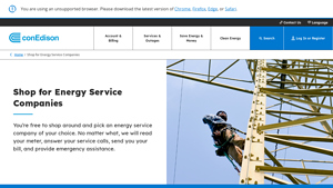 Shop for Energy Service Companies - Con Edison - energy suppliers nyc