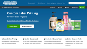 Professional Label Printing for Any Product | Consolidated Label® - sticker supplier
