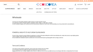 Wholesale - COSCOREA - korea beauty supplier wholesale