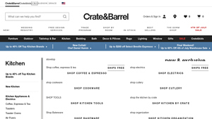 Housewares & Home Kitchen Store | Crate & Barrel - kitchen supplies suppliers