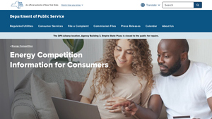 Energy Competition Information for Consumers - Department of Public Service - energy suppliers nyc
