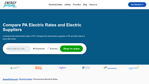 PA Electric Rates | Compare Electric Rates in PA - EnergyPricing.com - pa electric suppliers