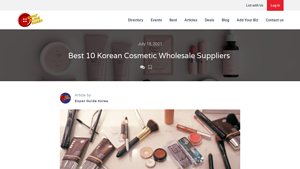 Best 10 Korean Cosmetic Wholesale Suppliers - Expat Guide Korea - korean beauty products supplier