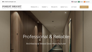 Architectural Wood Door Manufacturer - Forest Bright Wood Door - interior door supplier china