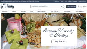 For Your Party: Custom Party Supplies, Napkins, Cups & More - disposable tableware supplier